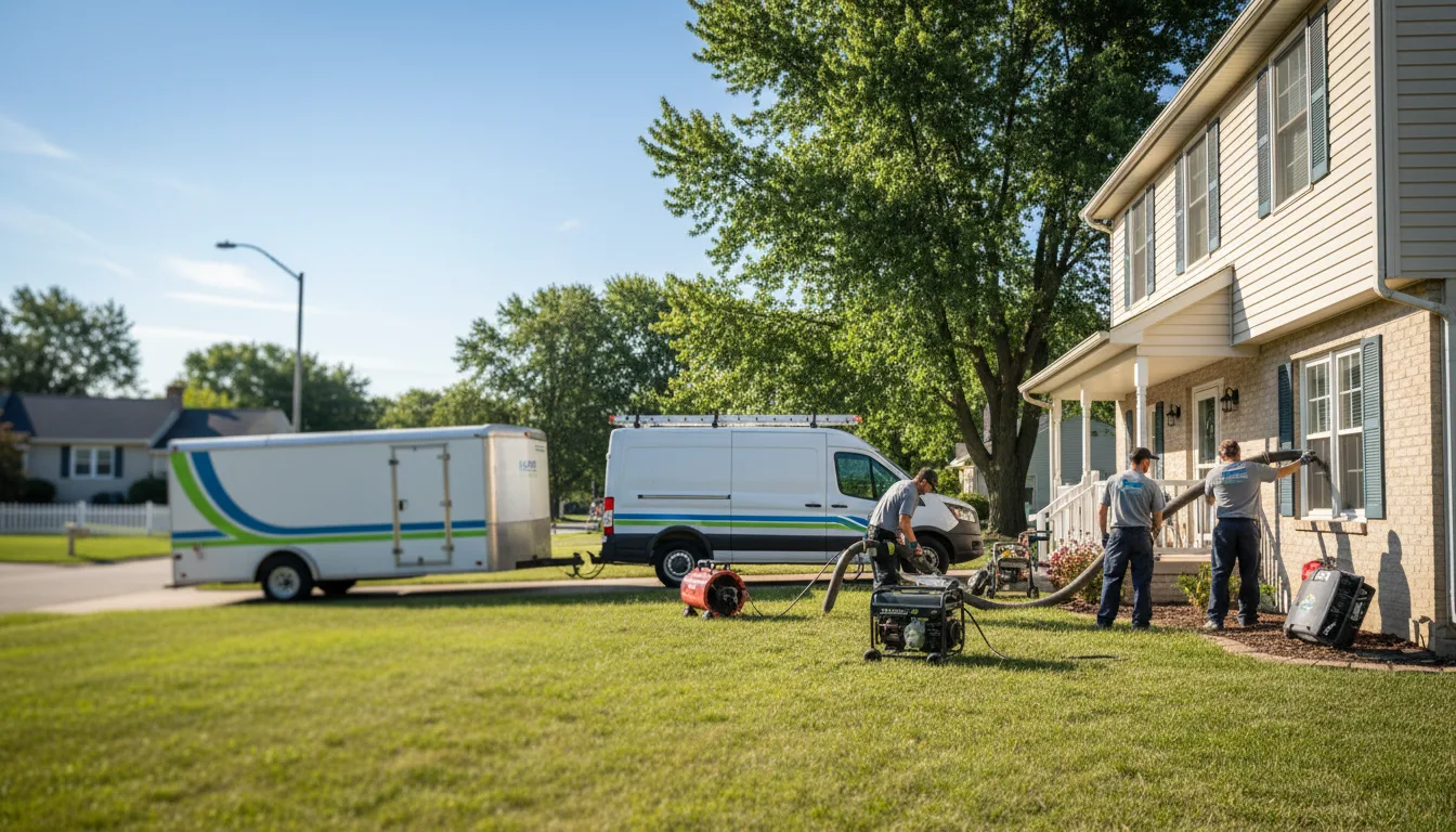 Flooded Basement Restoration And Cleanup With Repair in Mapleton, MN near me